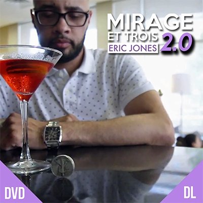 Mirage Et Trois 2.0 by Eric Jones and Lost Art Magic - DVD - Merchant of Magic
