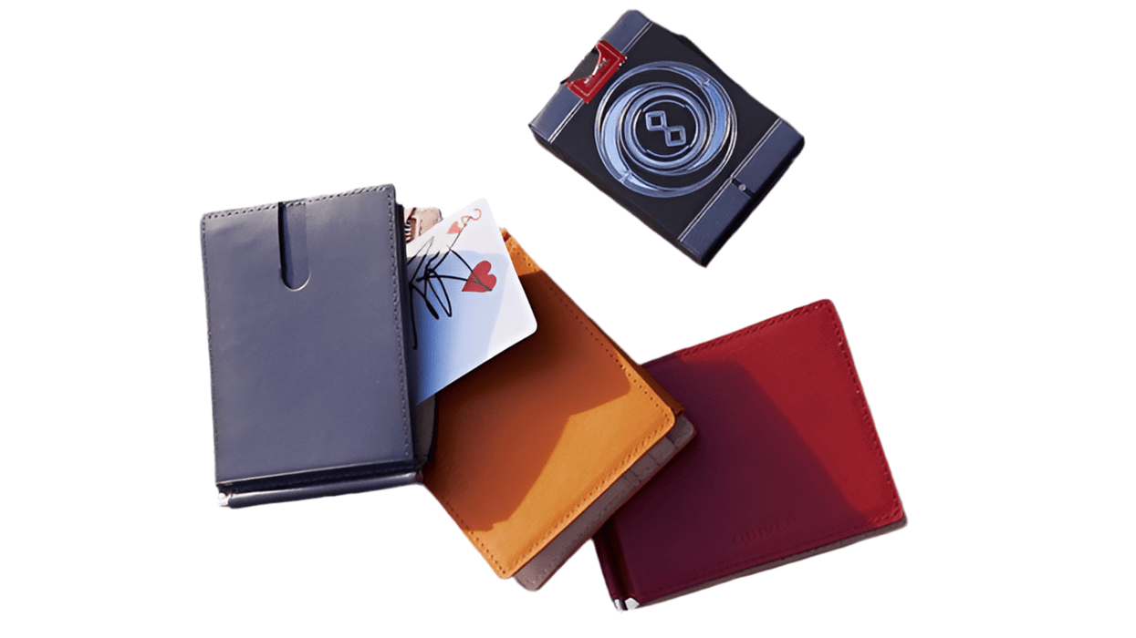 Modern Card to Wallet Insta (Black) by Quiver - Merchant of Magic
