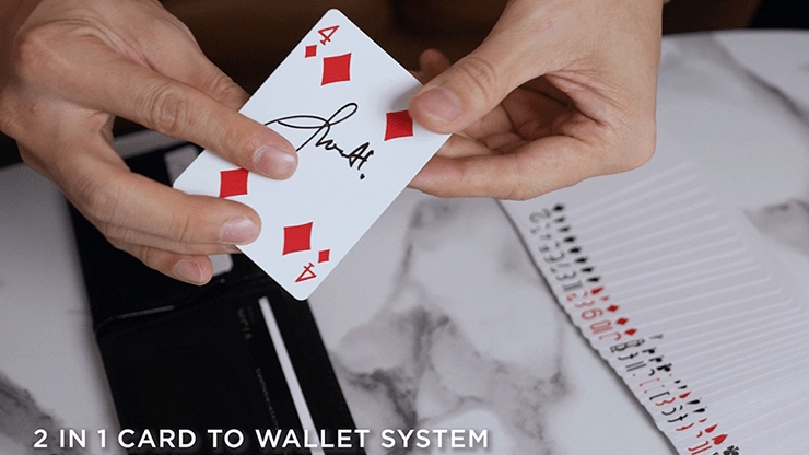 Modern Card to Wallet Insta (Black) by Quiver - Merchant of Magic
