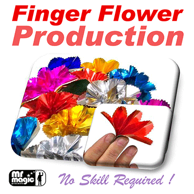 Finger Flower Production (Set of 16) by Mr. Magic 