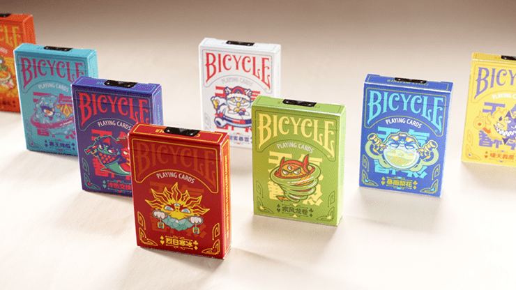 Mystery Deck : Bicycle Chilly Weather Collection (Half Brick) Playing Cards - Merchant of Magic