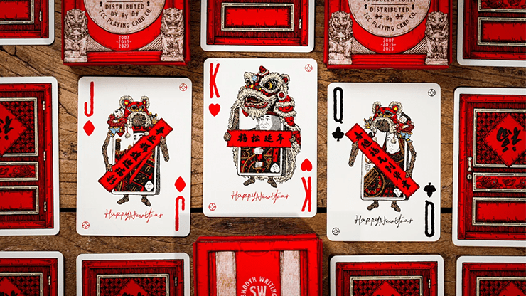 New Year Playing Cards by Smooth Writing - Merchant of Magic