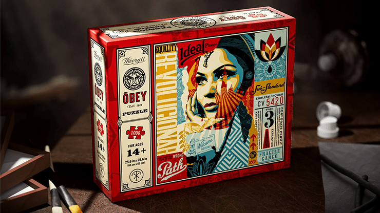 OBEY Jigsaw Puzzle by theory11 - Merchant of Magic