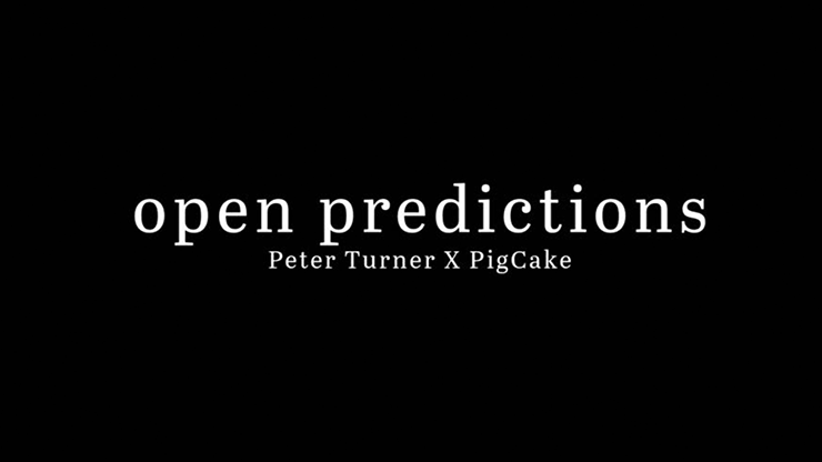 Open Prediction by Peter Turner X Pigcake - INSTANT DOWNLOAD - Merchant of Magic