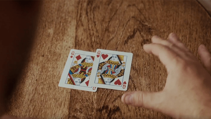 Painting Card (Red) by Mickael Chatelain & Gentlemen's Magic - Merchant of Magic