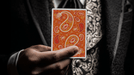 Paisley Ton sur Ton Poudre Orange Foil Designer's Choice - Merchant of Magic
