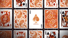 Paisley Ton sur Ton Poudre Orange Foil Designer's Choice - Merchant of Magic