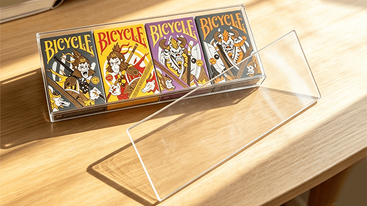 Plexiglass Card Case (4 Deck Case) by MS Magic - Merchant of Magic