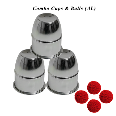 Combo Cups & Balls (AL) by Premium magic 