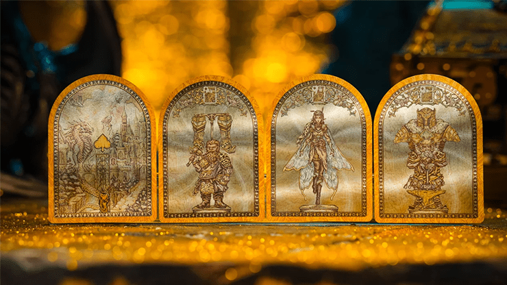 Portal Walnut Boxset Playing Cards by Ark Playing Cards - Merchant of Magic
