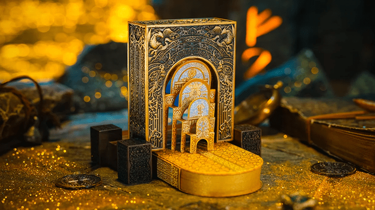 Portal Walnut Boxset Playing Cards by Ark Playing Cards - Merchant of Magic