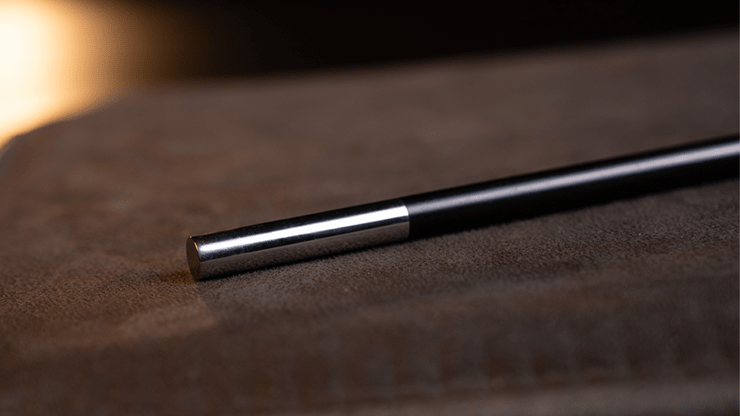 Professional's Magic Wand (Ebony/Silver Tip) by Murphy's Magic - Merchant of Magic