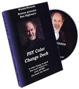 Psy color Change Deck by Kenton Knepper - DVD - Merchant of Magic
