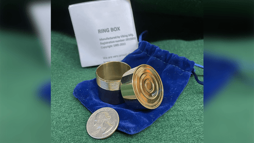 Ring Casket (Brass) by Viking - Merchant of Magic