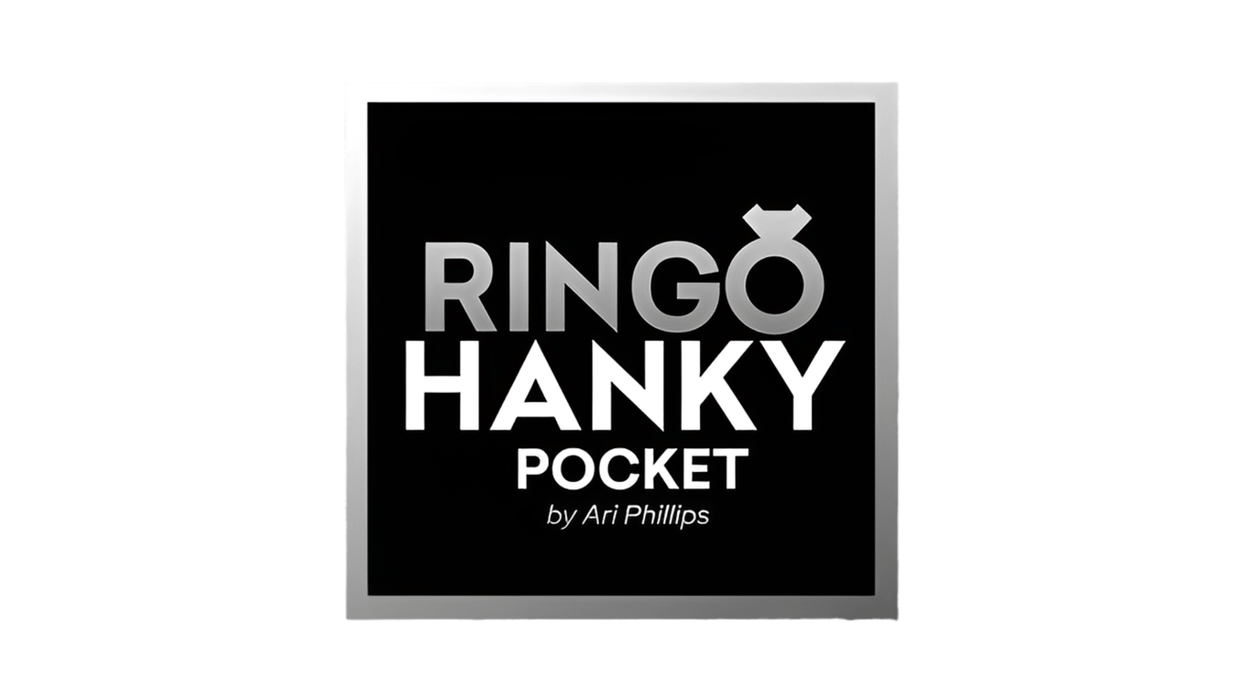 Ringo Vanish Hanky : Pocket Black by GRUM - Merchant of Magic