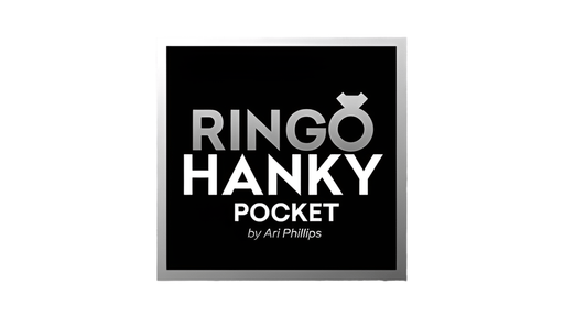 Ringo Vanish Hanky : Pocket Black by GRUM - Merchant of Magic