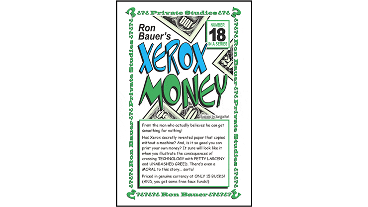 Ron Bauer Series: #18 - Xerox Money - Book - Merchant of Magic