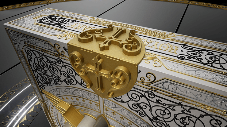 Royal Sanctuary Heritage Kings Playing Cards - Merchant of Magic