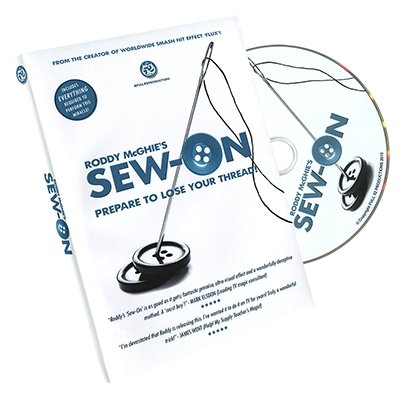 Sew-On (DVD and Gimmick) by Roddy McGhie - Merchant of Magic