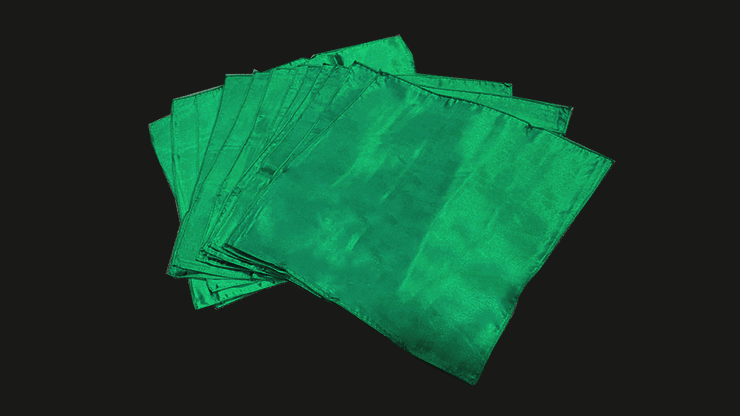 Silk 12 inch 12PK (Dark Green) Magic by Gosh - Merchant of Magic