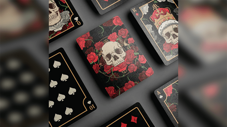 Skulls and Roses Playing cards - Merchant of Magic
