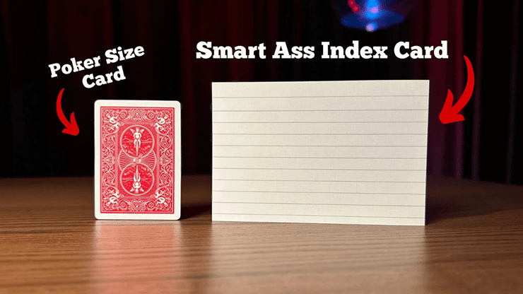 Smart-Ass Index Cards by Bill Abbott - Merchant of Magic