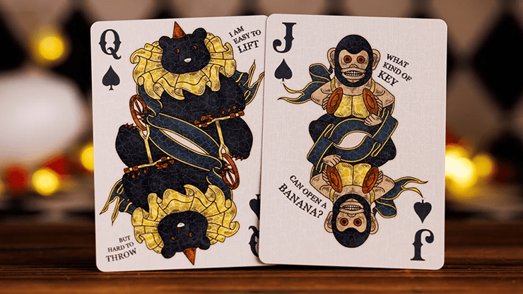 Standard Edition Night at the Circus (Animal Show) Playing Cards by Anti-Faro - Merchant of Magic