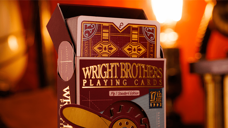 Standard Edition Wright Brothers (Fig. 1) Playing Cards - Merchant of Magic