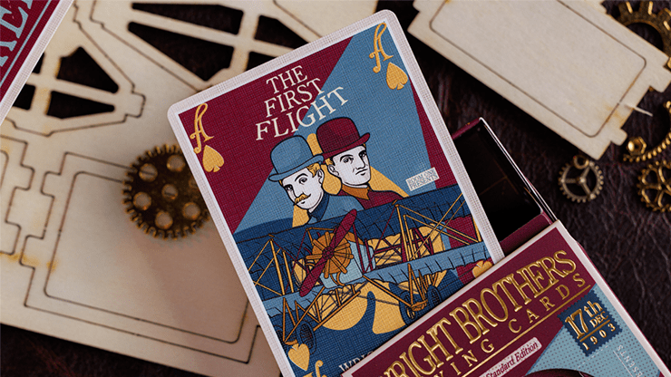 Standard Edition Wright Brothers (Fig. 1) Playing Cards - Merchant of Magic