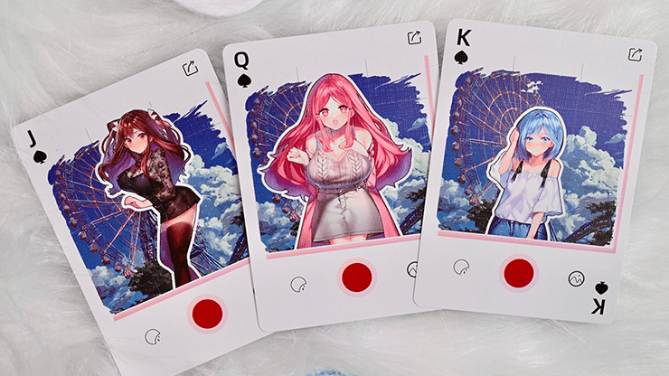 Sweet Cosplay Show - Mirage Corridor Playing Cards - Merchant of Magic
