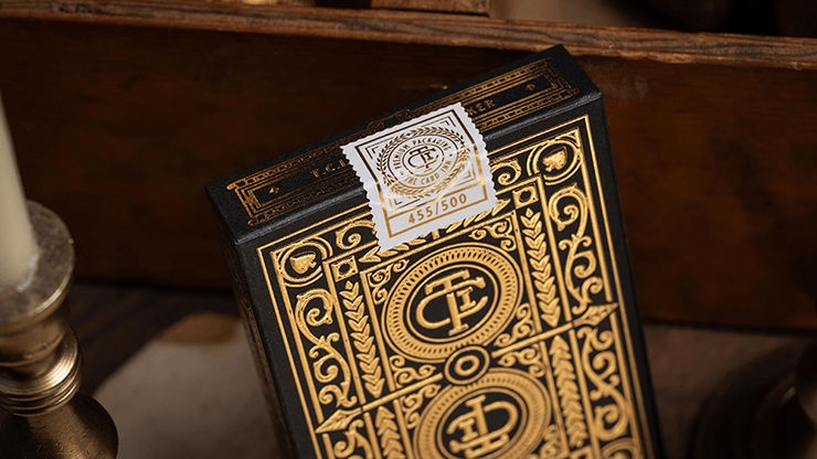 TCI Clubhouse (Black) Playing Cards - Merchant of Magic