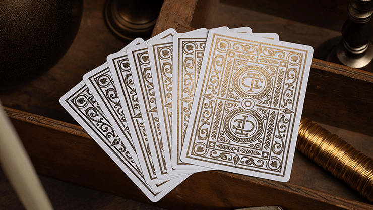 TCI Clubhouse (White) Playing Cards - Merchant of Magic