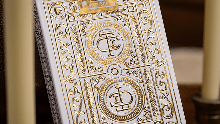 TCI Clubhouse (White) Playing Cards - Merchant of Magic