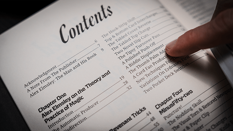 The Collected Works of Alex Elmsley Vol 1 - Merchant of Magic