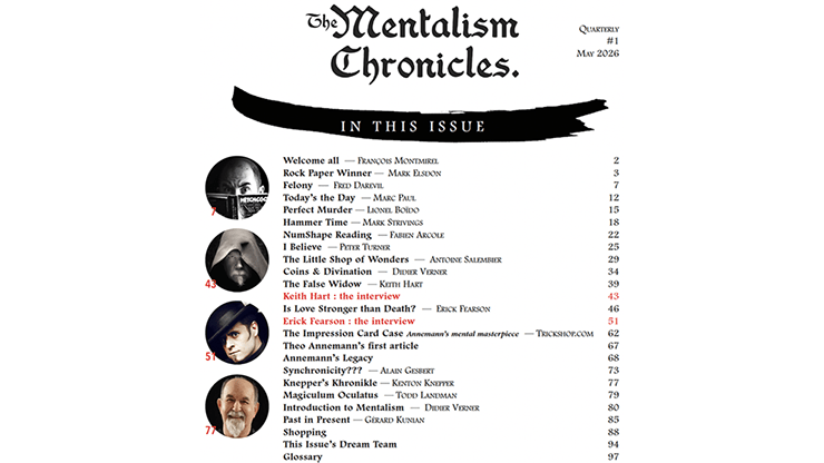 The Mentalism Chronicles Vol. 1 - Merchant of Magic