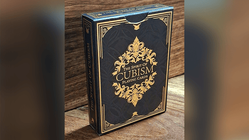 The Spirit of Cubism (Dark Black) Playing Cards - Merchant of Magic