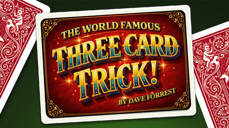 The Three Card Trick V1 (Family Version) - Merchant of Magic