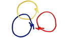 Three Color Linking Ropes by Vincenzo Di Fatta - Merchant of Magic