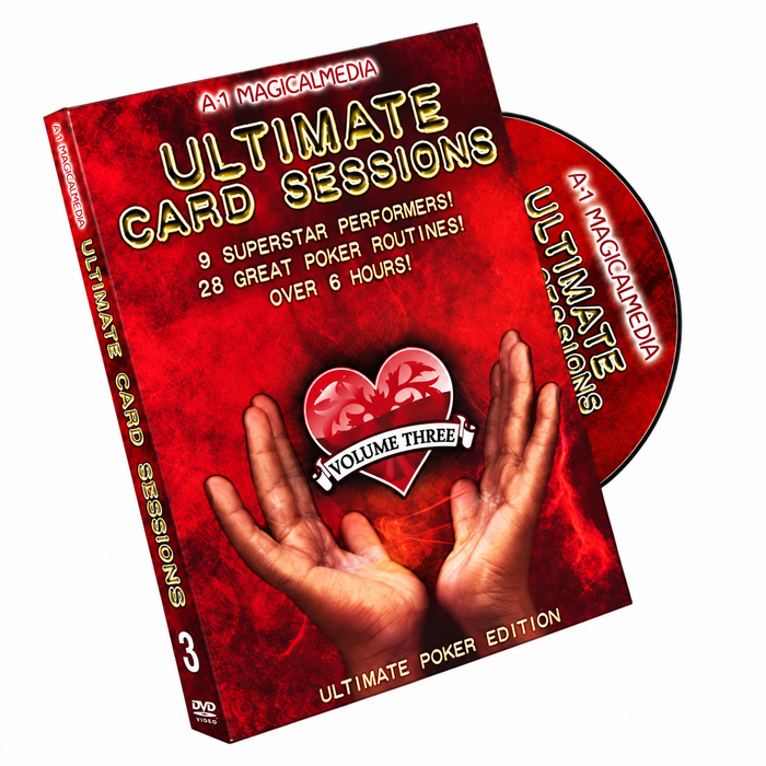 Ultimate Card Sessions DVD - Vol 3 - Ultimate Poker Edition