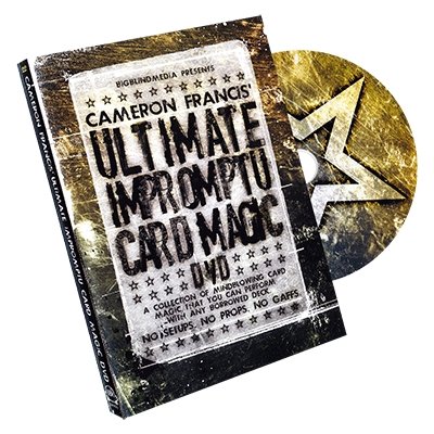 Ultimate Impromptu Card Magic by Cameron Francis - Merchant of Magic