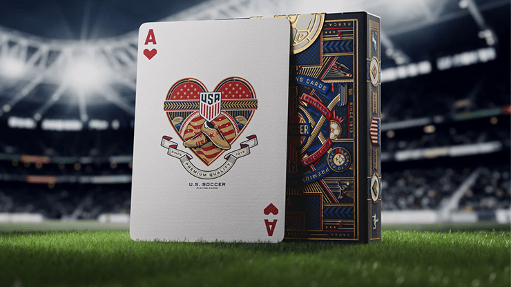 U.S. SOCCER Playing Cards by theory11 - Merchant of Magic