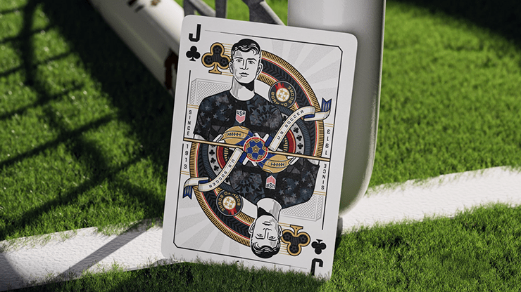 U.S. SOCCER Playing Cards by theory11 - Merchant of Magic