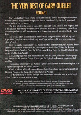Very Best of Gary Ouellet (Vol 1) by L&L Publishing - DVD - Merchant of Magic