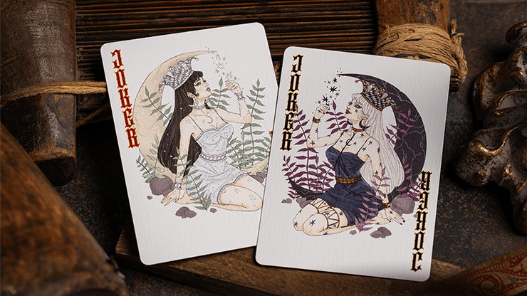 Witches Playing Cards - Merchant of Magic
