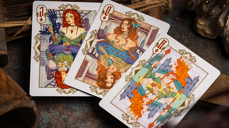 Witches Playing Cards - Merchant of Magic