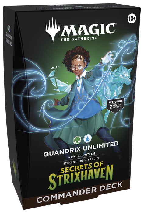 Secrets of Strixhaven Commander Deck - Quandrix Unlimited - Merchant of Magic Magic Shop