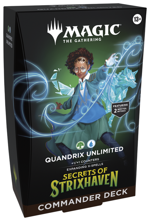 Secrets of Strixhaven Commander Deck - Quandrix Unlimited - Merchant of Magic Magic Shop