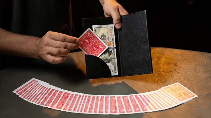 XL Z Fold Wallet (Magnetic Locking) - Merchant of Magic