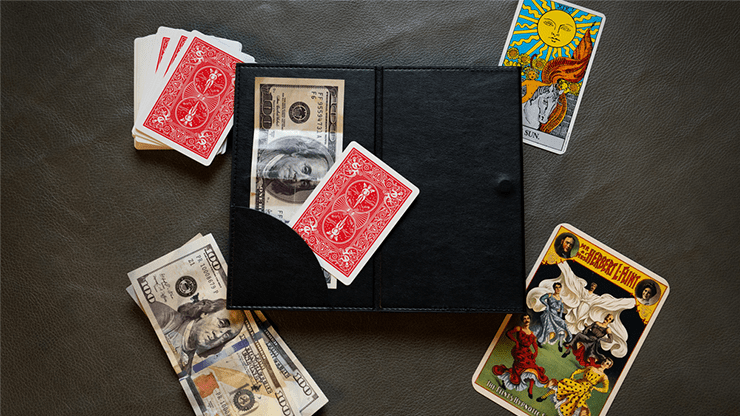 XL Z Fold Wallet (Magnetic Locking) - Merchant of Magic