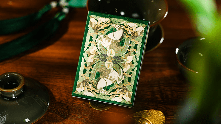 Year of the Horse (Green) Playing Cards by TCC Fashion - Merchant of Magic